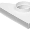 Monsoon Polyvent 225 Elbow Bend / Plenum Inc 100mm ID Round Con - MONV2013 -Ventilation System 2013 2