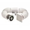 Vent Axia Lo-Carbon Vent-A-Light Standard Shower Fan And Light Kit (441423) -Ventilation System 441424 1