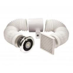 Vent Axia Lo-Carbon Vent-A-Light Standard Shower Fan And Light Kit (441423)