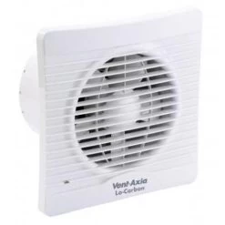 Vent Axia Lo-Cabon Silhouette 150T Bathroom Fan Fan With Timer (441629)