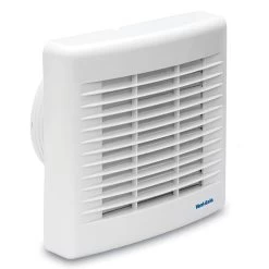 Vent Axia Basics BAS100T Unshuttered Bathroom Fan With Timer (436521A)