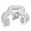 Contractor 4 Inch Inline Shower Fan Standard (FD100S) -Ventilation System FD100S