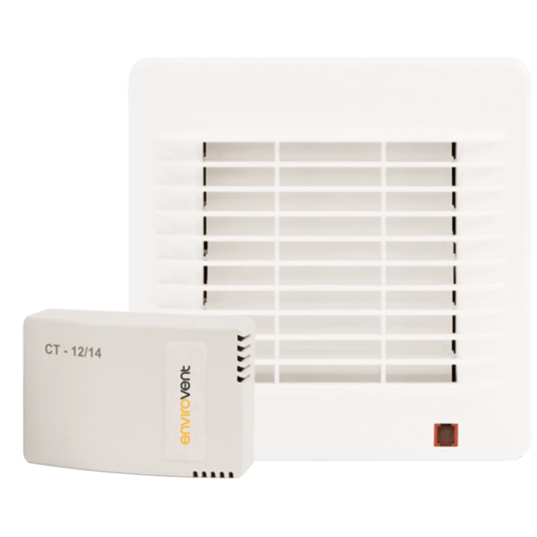 Envirovent Classic 100 SELV Extractor Fan With Pullcord And Humidistat - 100mm - CLAS100HP12V 3 Envirovent Classic 100 SELV Extractor Fan With Pullcord And Humidistat - 100mm - CLAS100HP12V