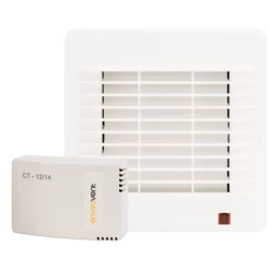 Envirovent Classic 100 Bathroom Extractor Fan SELV With Thermo-Electric Shutter - 100mm - CLAS100X12V