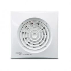 Envirovent Silent 100 Whisper Quiet Toilet & Bathroom Fan With Humidistat & Timer - SIL100HT
