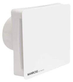 Manrose 100mm Silent Conceal Fan With Timer White - CSF100T