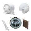 Monsoon 100mm Fan And Light Kit Inc Timer (MSFLK100S) - MSFLK100T 2 Monsoon 100mm Fan And Light Kit Inc Timer (MSFLK100S) - MSFLK100T -Ventilation System msflk100