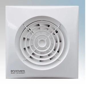 Envirovent Silent 100 Ecowatt White Energy Efficient Ultra Quiet Extractor Fan, Timer And Humidistat - SIL100HTECO 3 Envirovent Silent 100 Ecowatt White Energy Efficient Ultra Quiet Extractor Fan, Timer And Humidistat - SIL100HTECO