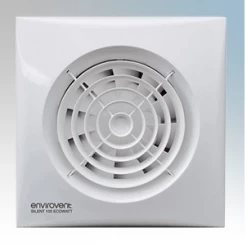 Envirovent Silent Extractor Fan With Timer 100mm - SIL100IT