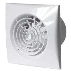 Envirovent Silent Six Inch Kitchen Extractor Fan With Timer - White - SIL150T