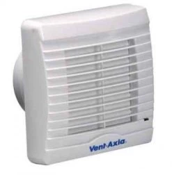 Vent Axia VA100XT 100mm / 4 Inch Axial Bathroom Fan With Shutter & Timer (251410C)