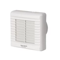 Vent Axia Lo-Carbon VA100 SELV XP Bathroom Fan With Shutter & Pull Cord (459049A)