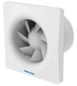 Vent Axia Silent Bathroom Fan Fixed Speed & Intermittent - VASF100BO